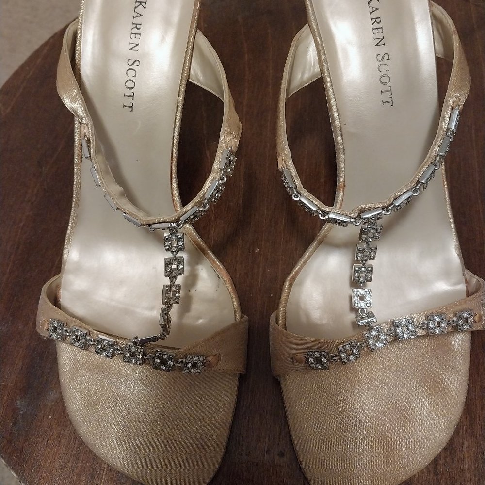 Karen Scott Jeweled Fabric Slide